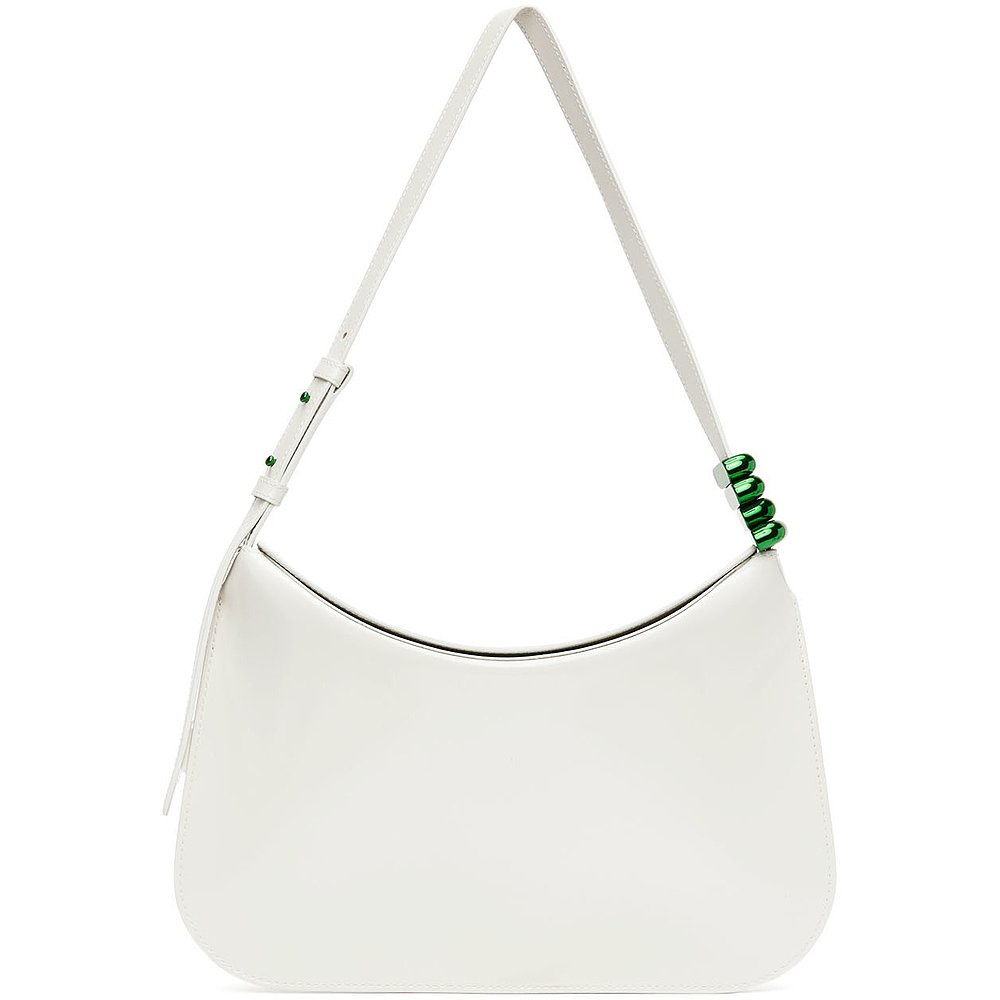 潮奢 Bottega Veneta 葆蝶家 女士 白色 Flap 单肩包 701040V1C30