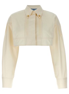 PRADA 女士夹克 P539OSOOO1BMSF0018 SS2024 浅棕色