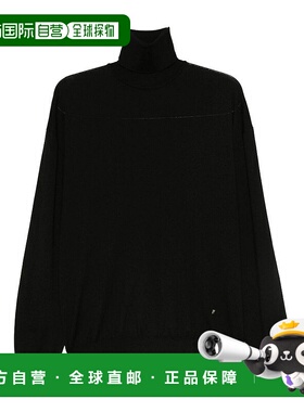 1h可退 香港直邮MOSCHINO 女士针织衫 90755010555 AW2025 黑色 S