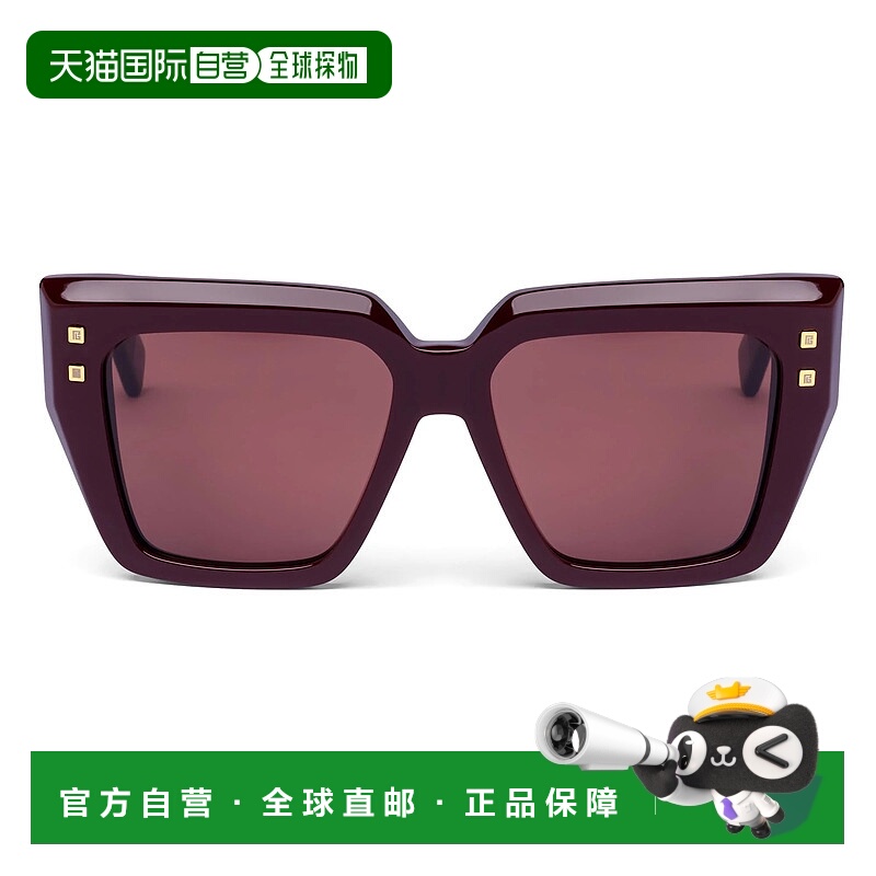 1h可退 香港直邮BALMAIN 女士眼镜 BPS193C54 AW2025 红色 Balmai