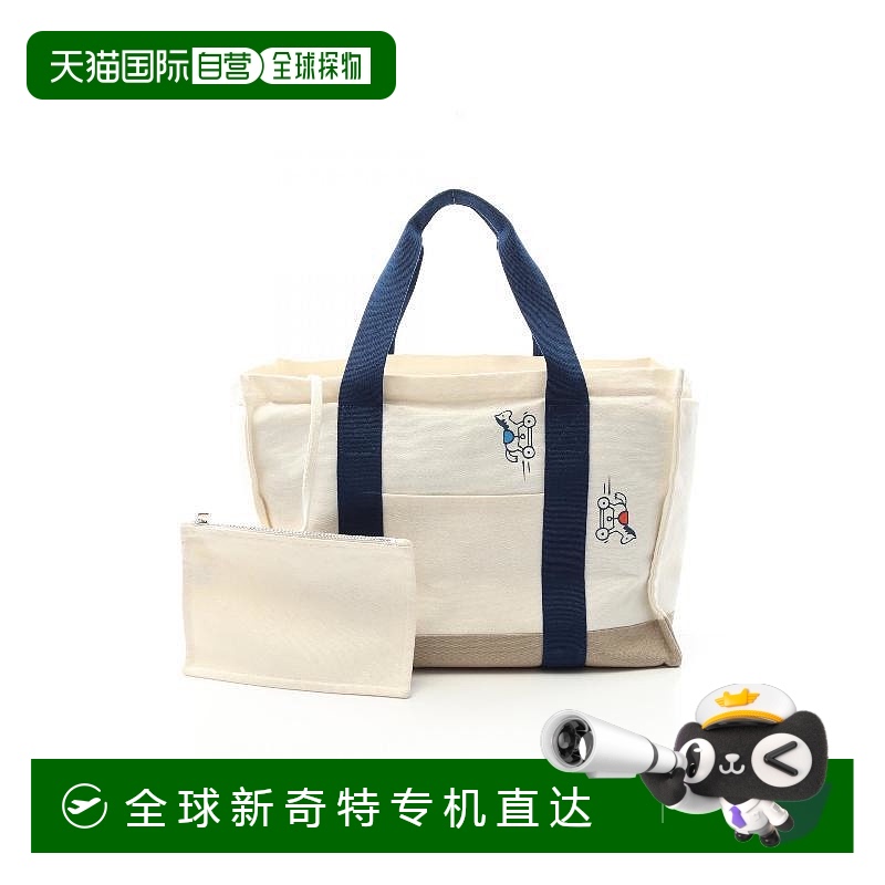 1h可退 日本直邮中古Hermes爱马仕女包A级95新Tote Bag托特包帆布