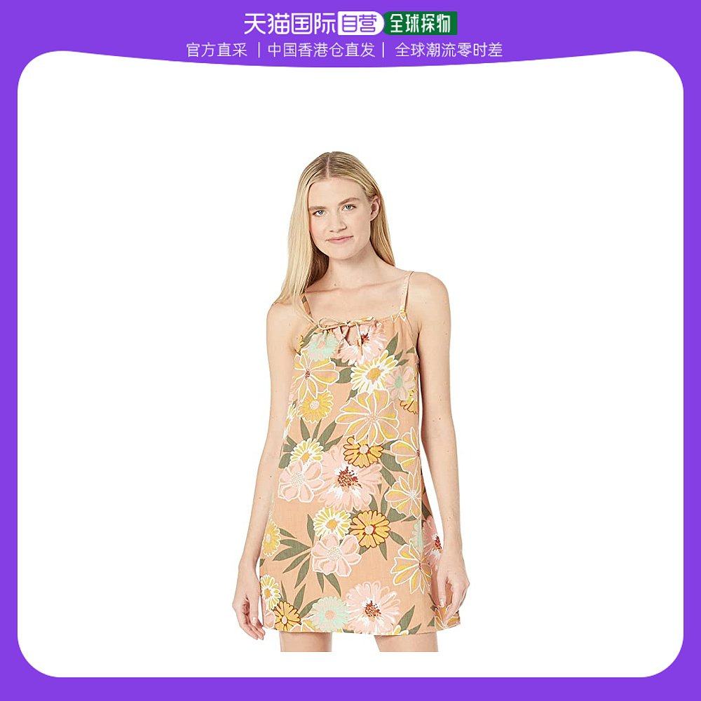 香港直邮潮奢 Roxy 女士Sunray Again 金色连衣裙