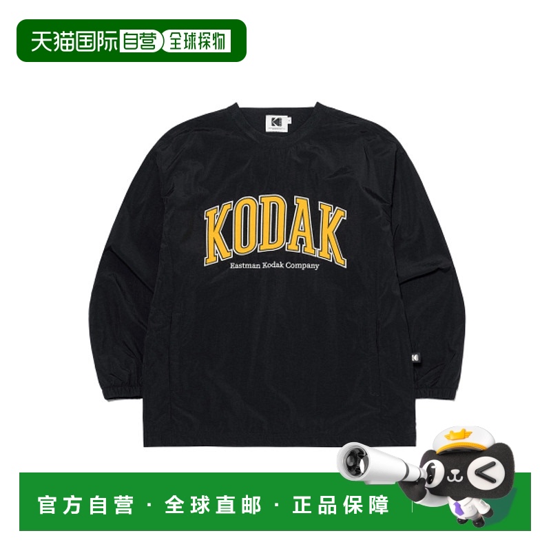 韩国直邮KODAK正品新款美式校园时尚运动男款卫衣K4123EWT11BLK