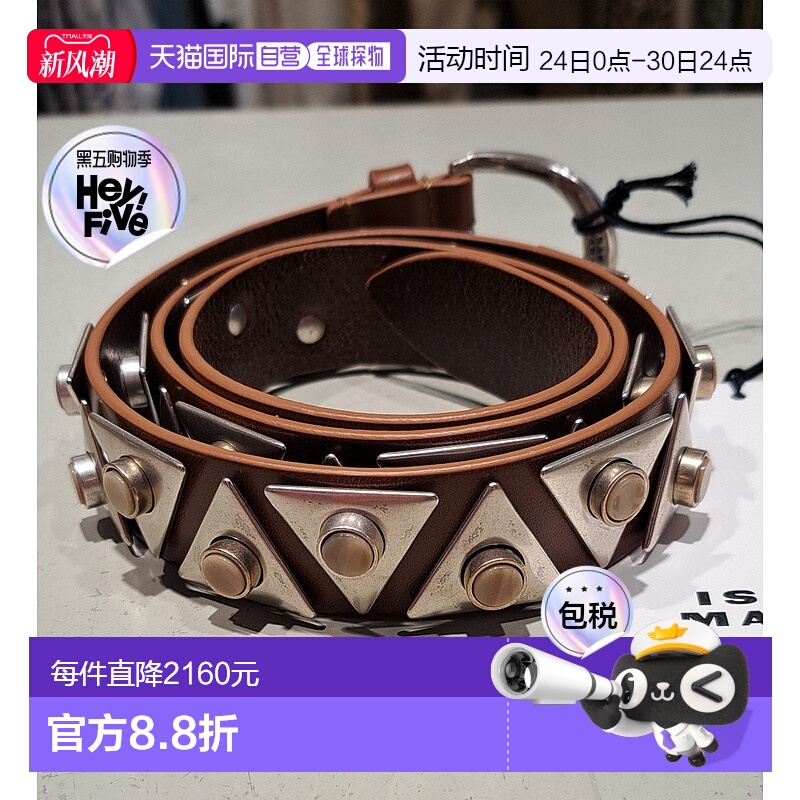 香港直邮Isabel Marant 铆钉腰带 CE260BFAB4A02A