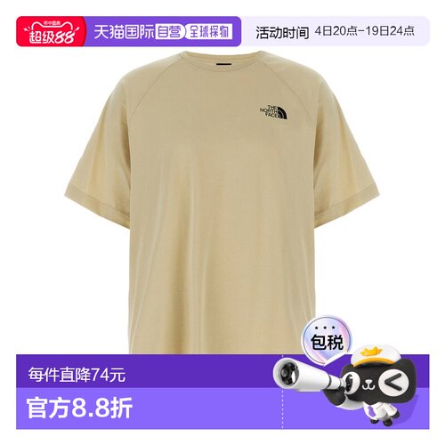 1h可退 香港直邮The North Face 北面 男士 印花T恤 NF0A87NU新款