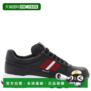 自营 Bally Flick Ribbon低帮运动鞋-黑色 巴利男鞋美国直发奥莱