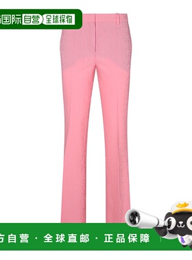 香港直邮VERSACE 女士休闲裤直筒裤 10100451A081981PN50 AW2023