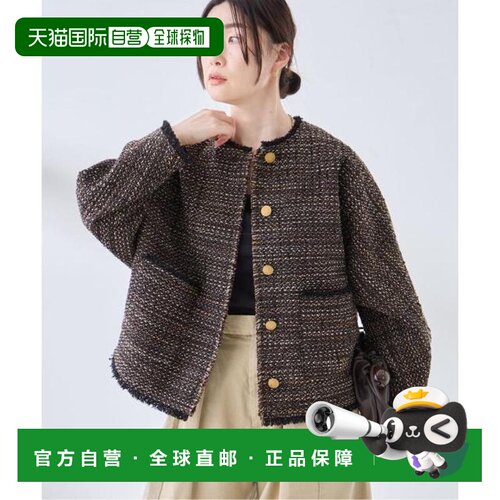 日本直邮Journal Standard L'essage GIOLICA 粗花呢蝙蝠袖夹克