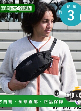 日本直邮The North Face北面男女同款腰包NM72355-K新款斜挎包