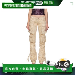 Attico 女士 驼色 1h可退 长裤 The Essie 236WCP11 香港直邮潮奢