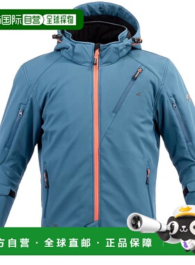 【日本直邮】Komine摩托用JK-5792防护冬用防风衣IFU Mallard Blu