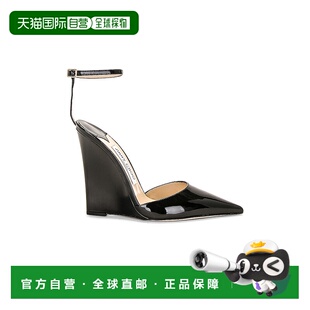 1h可退 香港直邮潮奢 Jimmy Choo 周仰杰 女士 Blake 100 漆皮坡
