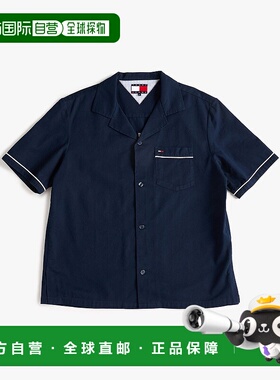 1h可退 日本直邮TOMMY JEANS 男士休闲短袖衬衫 DM21117