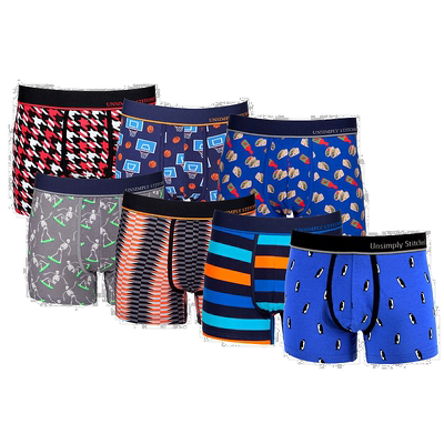 自营 unsimply stitched平角裤 7 件装 - 多件 美国奥莱直发