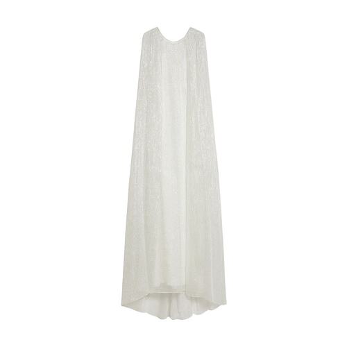 Max Mara 长斗篷真丝连衣裙 1236034606