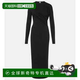香港直邮TOTÊME 004162 女士 不对称针织中长连衣裙