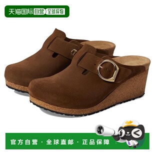1h可退 香港直邮birkenstock 勃肯 女士 Papillio by Fanny 坡跟