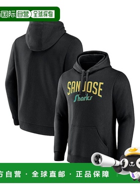 1h可退 【美国直邮】Fanatics Men s Branded 黑色圣何塞鲨鱼队特