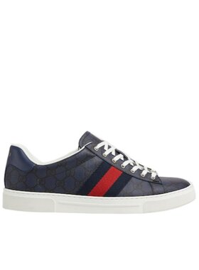 GUCCI 男士休闲鞋 760775FAELM8741 CO 蓝色