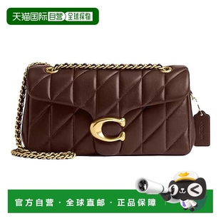 专柜款 香港直邮COACH 女士皮质单肩斜挎链条包CP149B4MPL