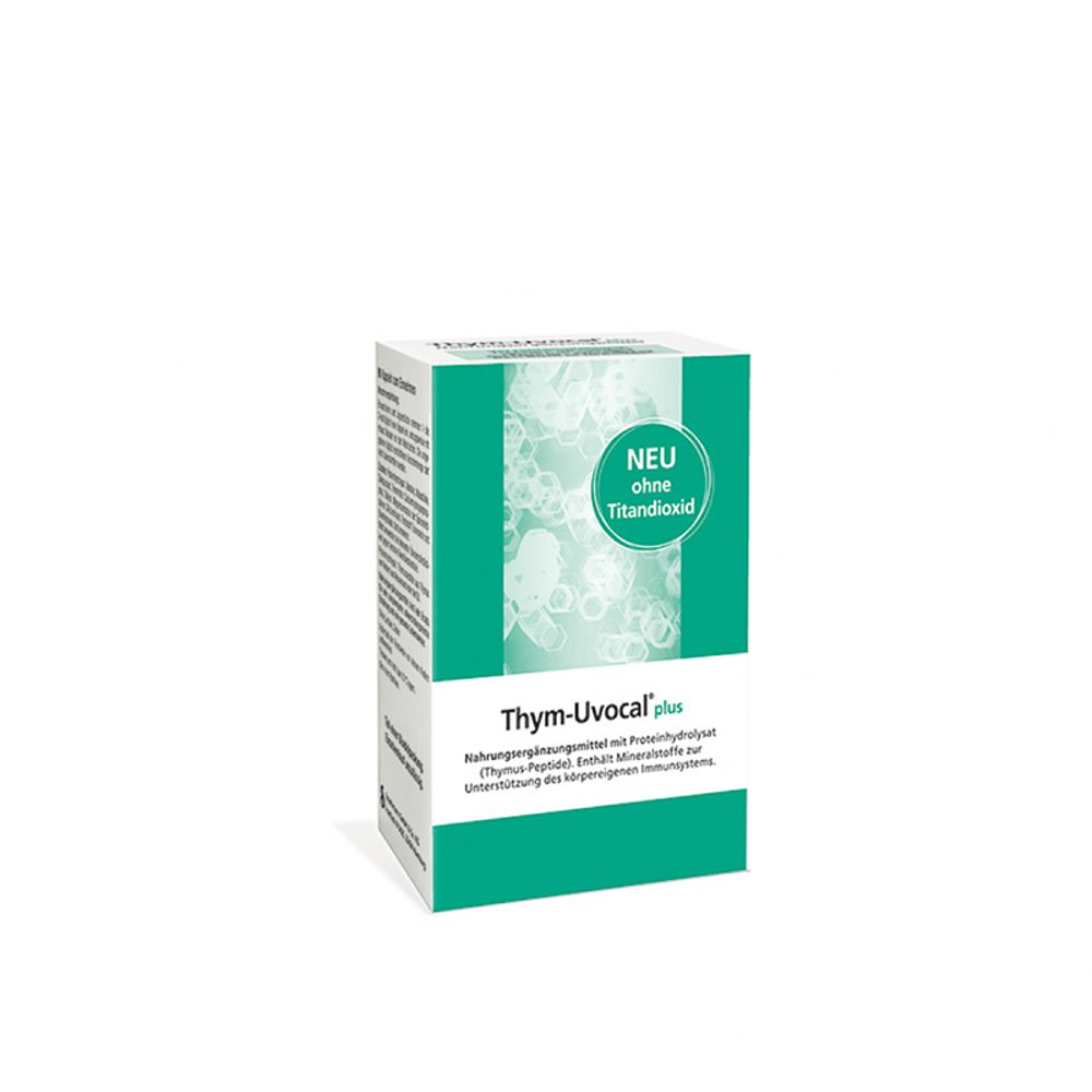 欧洲直邮德国药房Thym-Uvocal加强型胸腺肽胶囊 增强免疫力抗氧化