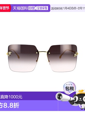 1h可退 香港直邮Fendi 芬迪 女士 1F4F4L40A 太阳镜 FE4082US30B