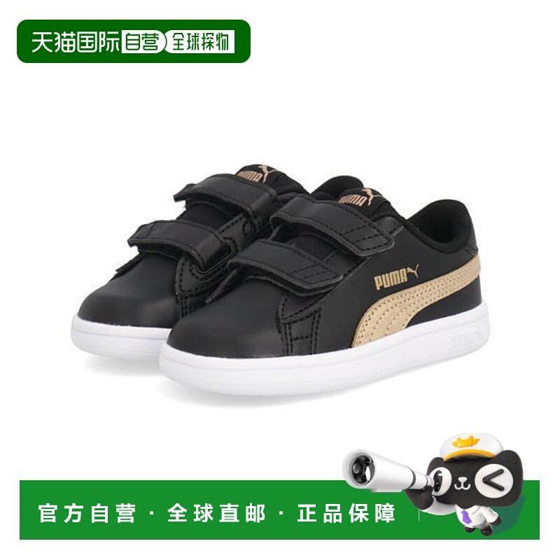 日本直邮PUMA SMASH V2 METALLIC V INFANT婴儿鞋 [389684 02]