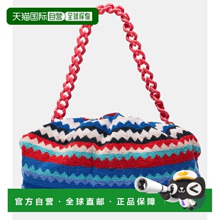 1h可退 香港直邮MISSONI 米索尼 女士 之字纹肩包 colorful花色