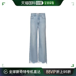 女士 香港直邮潮奢 Denim 高腰牛仔长裤 Frame LJNWCRF510