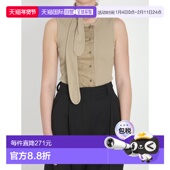 香港直邮Lemaire 女士 垂褶拼接無袖 1h可退 上衣 TS0004LJ1030