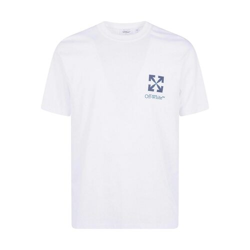 香港直邮OFF-WHITE 男士T恤 44MAA16MF26J00A100WHITE AW2026