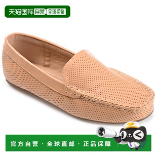 自营Journee Collection 女式舒适 Halsey 乐福鞋 - 干邑白兰地