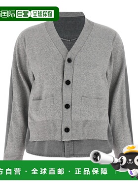 1h可退 香港直邮Sacai 单排扣针织开衫 SCW308