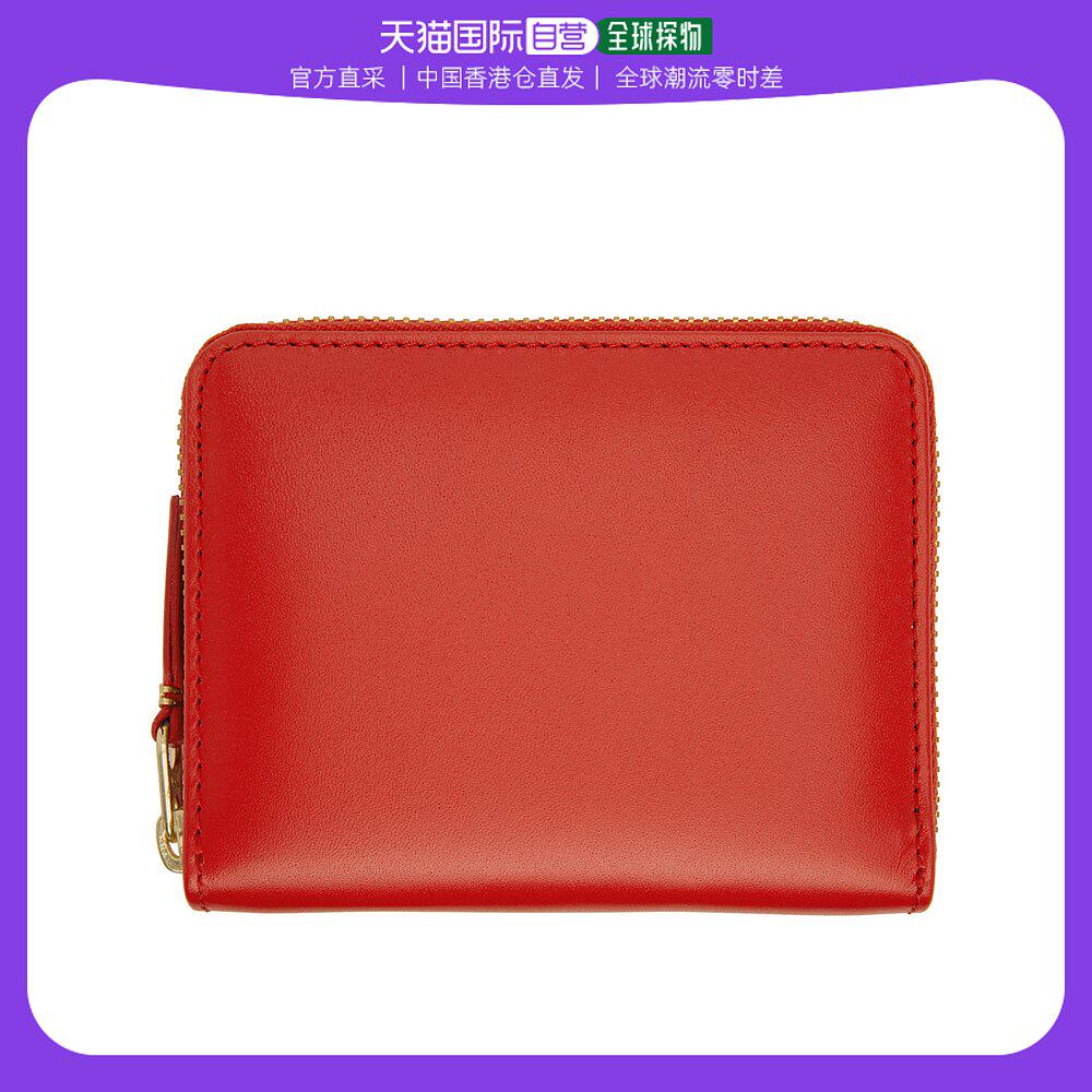 香港直邮潮奢 comme des gar05ons 川久保玲 男士橙色 classic 钱