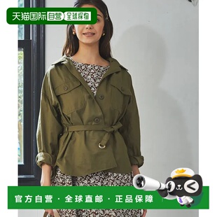 1h可退 日本直邮12Twelve Agenda 女士军事风短款夹克 春秋季节首
