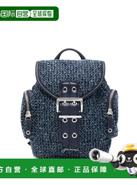 香港直邮GANNI 女士双肩包 B2010005077 SS2026 蓝色 Ganni Bags