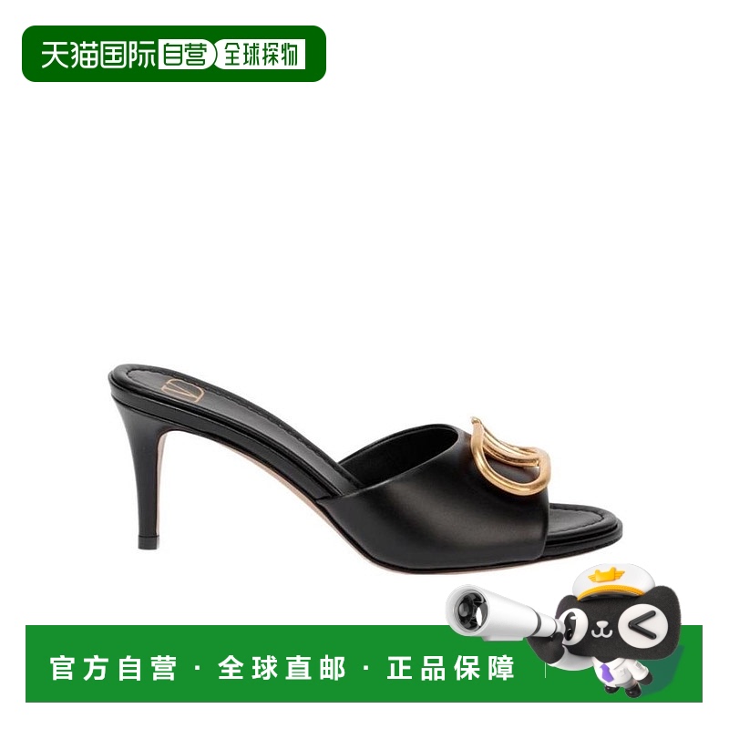【99新未使用】香港直邮Valentino 徽标高跟凉鞋 1W2S0EL1DSH