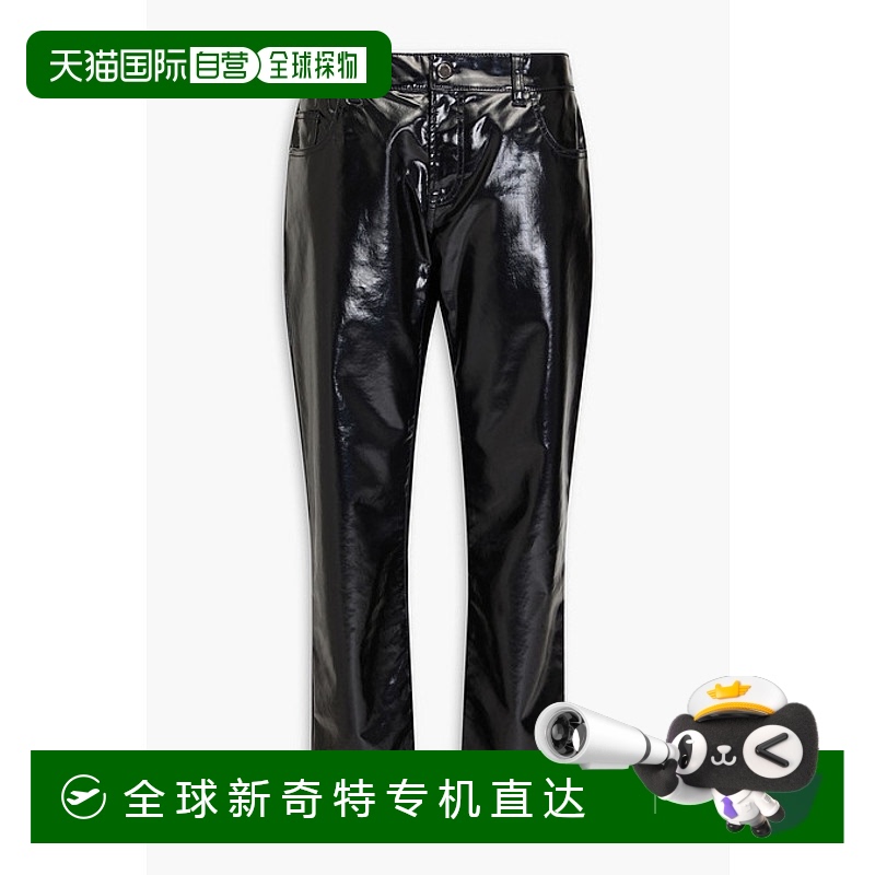 1h可退 香港直邮Emporio Armani 安普里奥 阿玛尼 女士 涂层高腰
