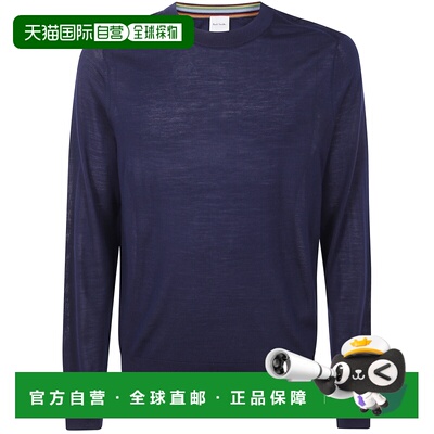 1h可退 香港直邮Paul Smith 保罗 史密斯 男士 CLOTHING 蓝色毛线