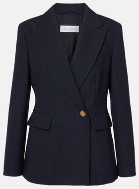 潮奢 MaxMara 麦斯玛拉 女士 Pagano 羊毛混纺西装外套