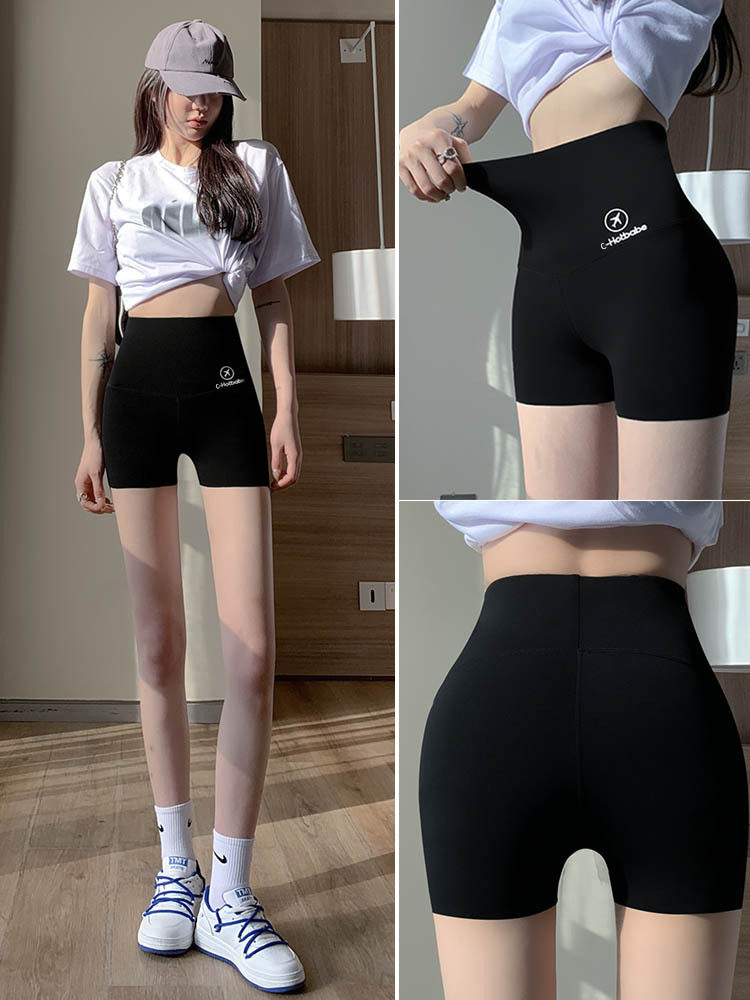 防走光安全裤女夏季薄款收腹提臀短裤无痕婚纱打底瑜伽三分鲨鱼裤