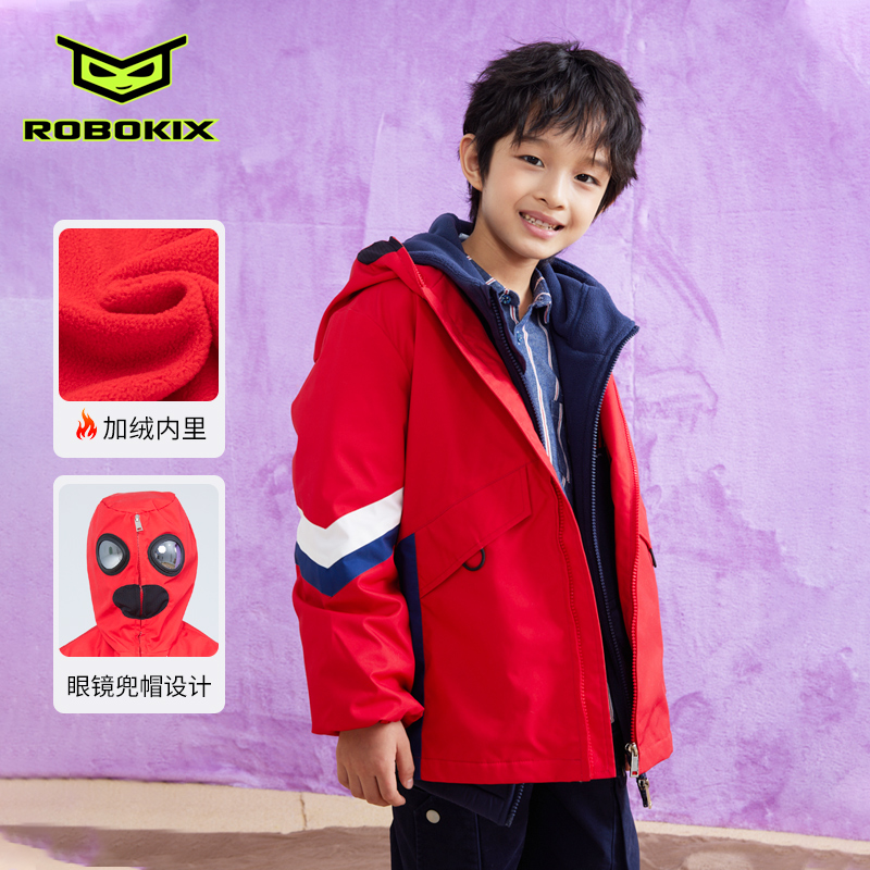 新款风衣ROBOKIX炫酷蜘蛛侠造型