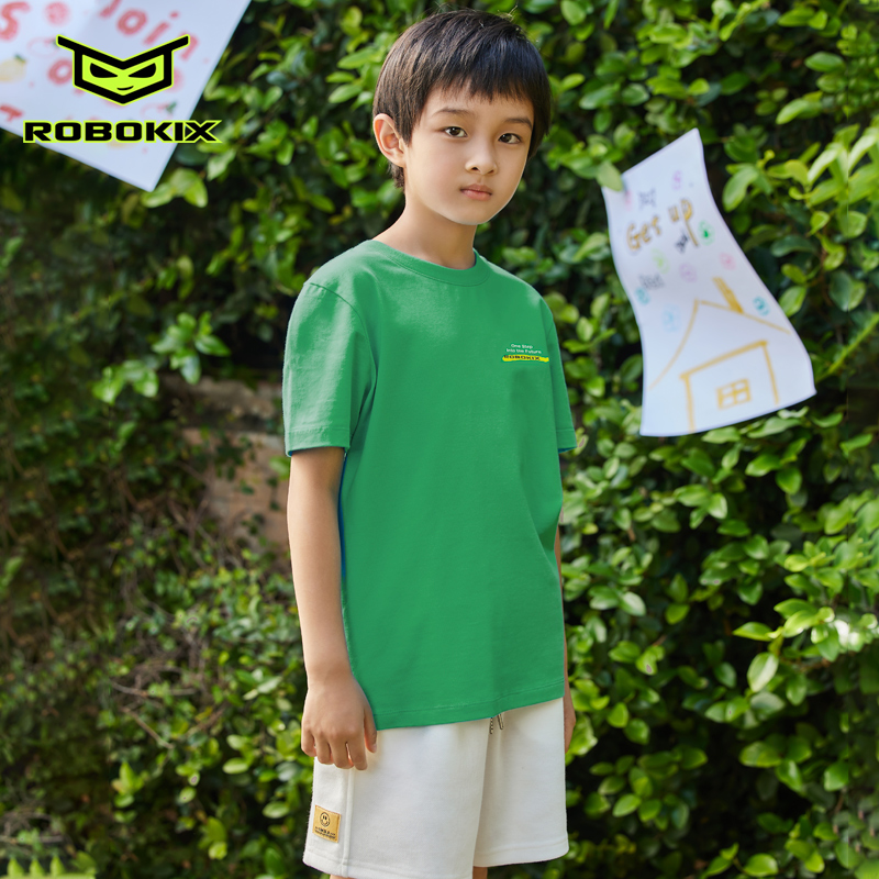 圆领休闲短袖凉感冰瓷棉T恤