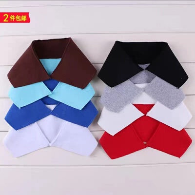 纯棉扁机领罗纹领服装辅料T恤螺纹翻领色织纯色优质领子不起球