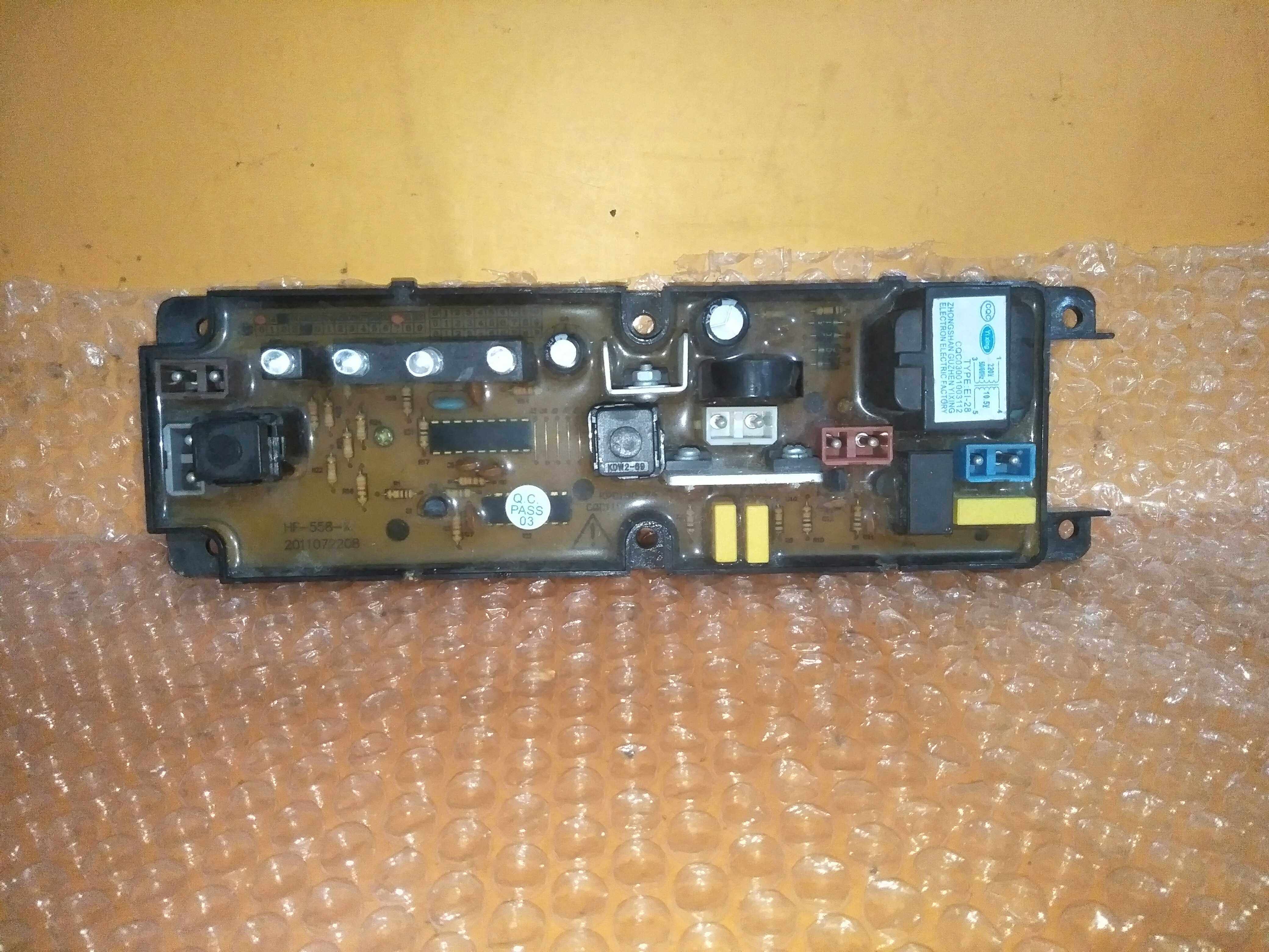 威力康拜恩洗衣机电脑板 HF-558-X两个按键