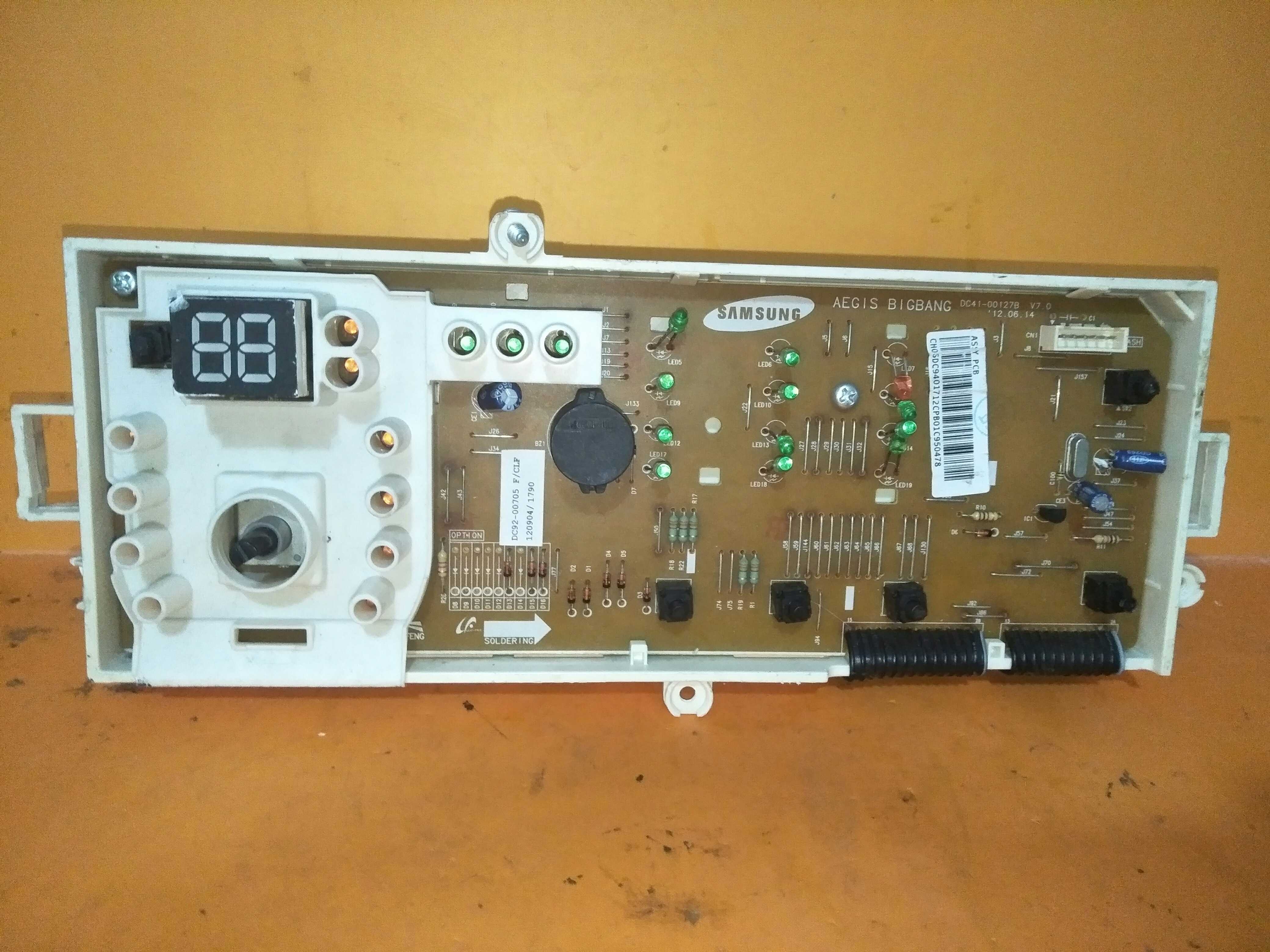 三星滚筒洗衣机电脑板主板DC92-00705 WF1600WCW/1702WCS/NCS/NCW