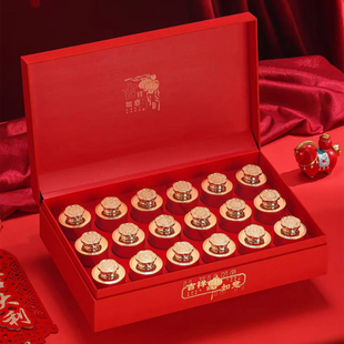 新款小罐茶礼盒空盒绿茶野生古树红茶金骏眉茶叶包装盒岩茶空礼盒