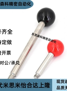 304不锈钢长手柄固定握柄LBGS6/8/10/12-63/80/100/125/160-R/B