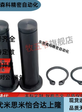 MIC01-D3 D4 D5 D6 D8 D10 D12-L18 L20 L22 L24 L25带肩铰链销轴