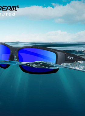 KDEAM偏光方形运动漂浮太阳眼镜